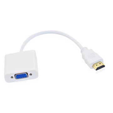 HDMI-zu-VGA-Adapter – Weiß