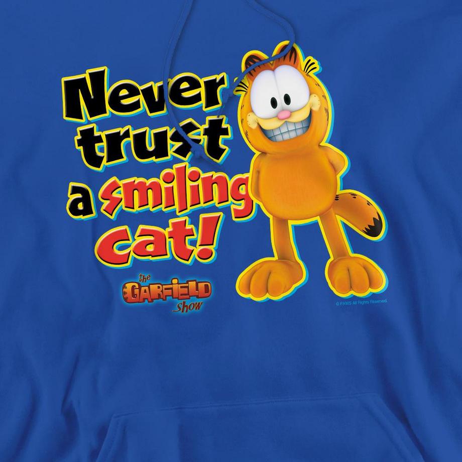 Garfield Smiling Felpa Con Cappuccio  