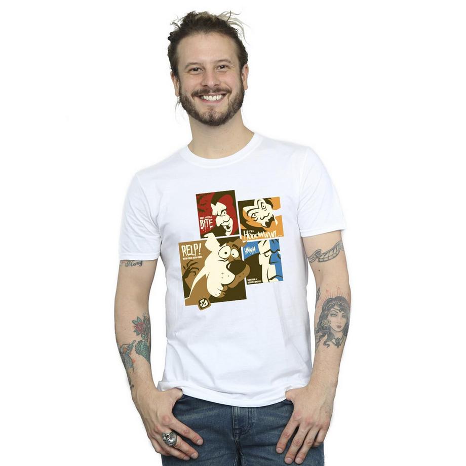 SCOOBY DOO Graphic Print Slim Fit T-Shirt  