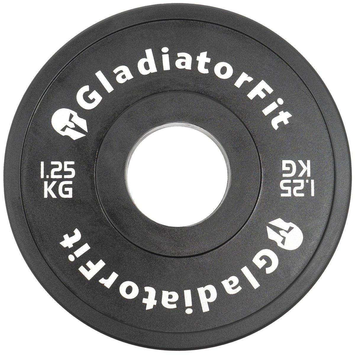 GladiatorFit  Dischi in gomma "Fractional Plate" Ø 51 mm (set di 2) 