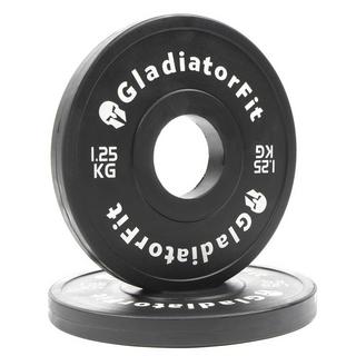 GladiatorFit  Dischi in gomma "Fractional Plate" Ø 51 mm (set di 2) 