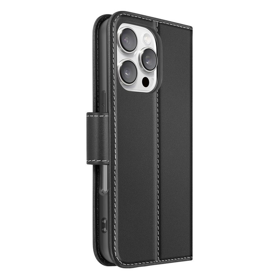 Étui Portefeuille Cuir iPhone 16 Pro Max