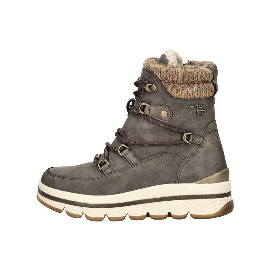 TOM TAILOR Stivaletto invernale con tacco a zeppa  
