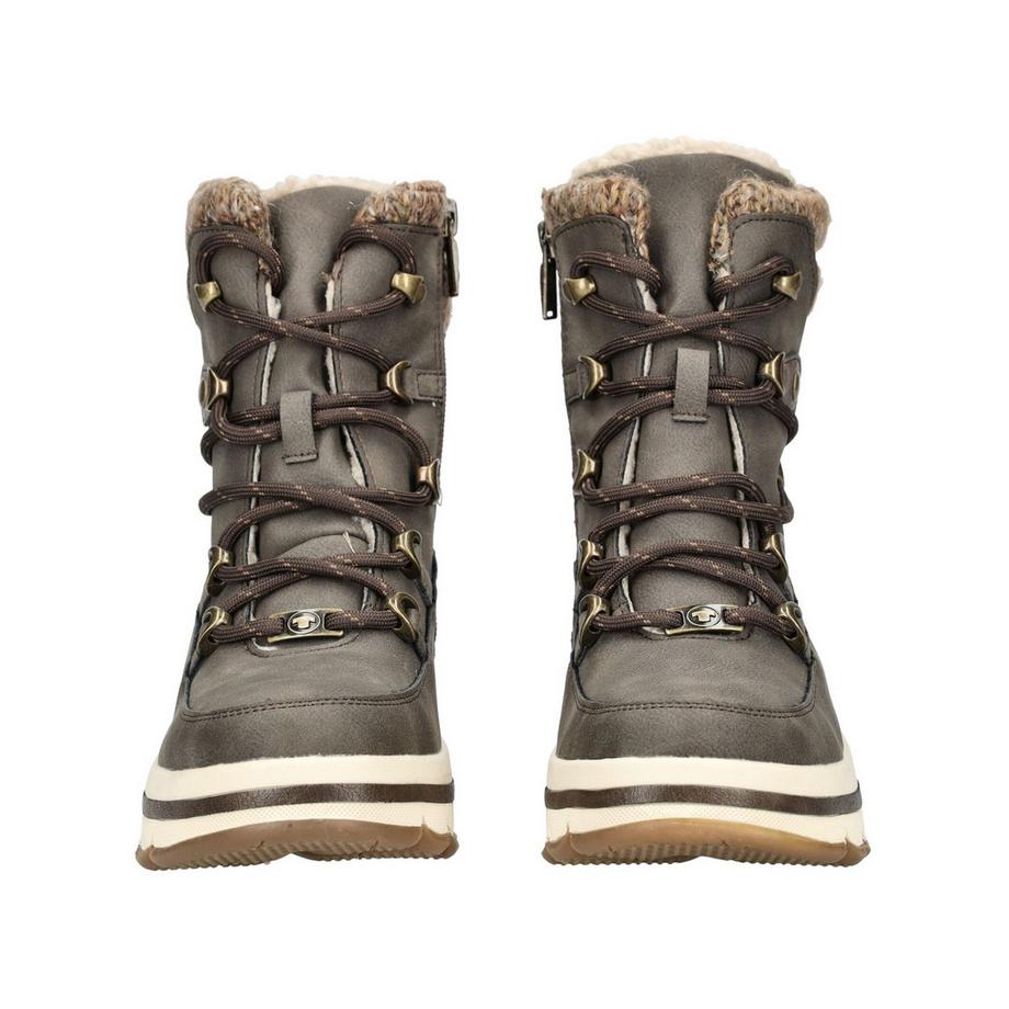 TOM TAILOR Stivaletto invernale con tacco a zeppa  