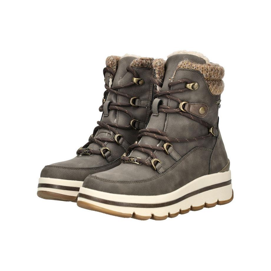 TOM TAILOR Stivaletto invernale con tacco a zeppa  