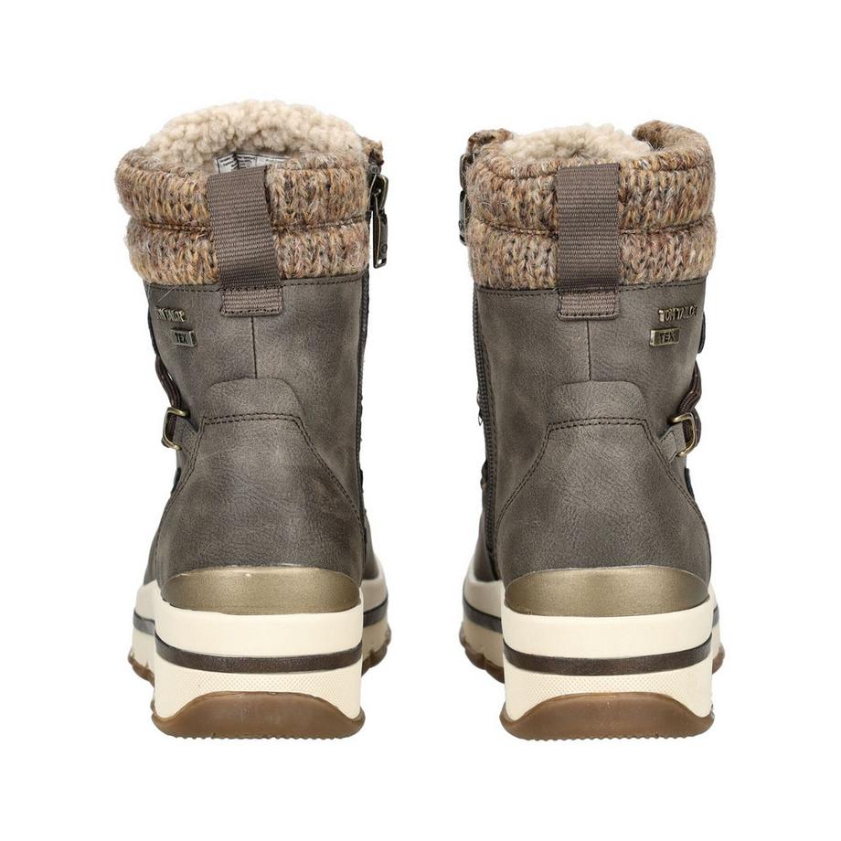 TOM TAILOR Stivaletto invernale con tacco a zeppa  