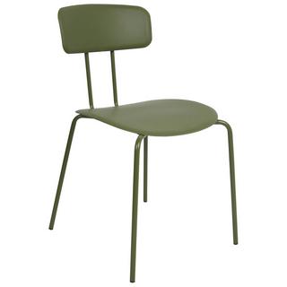 Beliani Esszimmerstuhl 2er Set aus Kunststoff Modern SIBLEY  