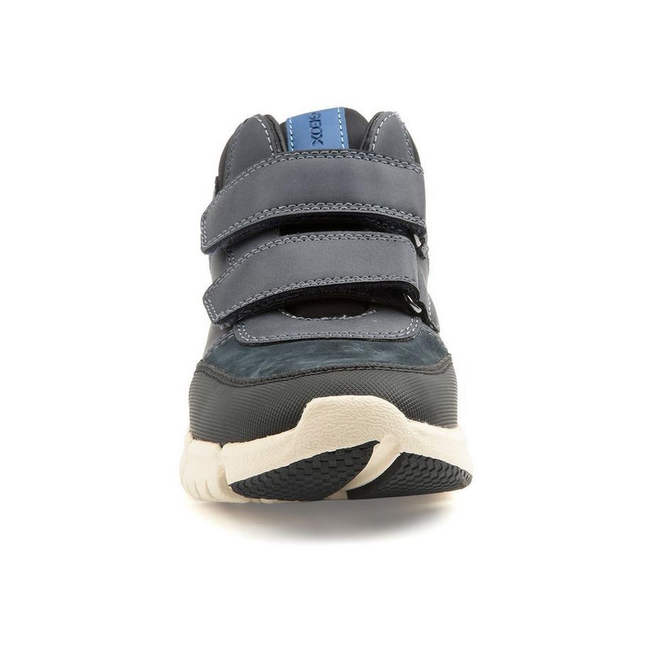 GEOX Flexyper Sneakers Mid-Top con Chiusura a Strappo  