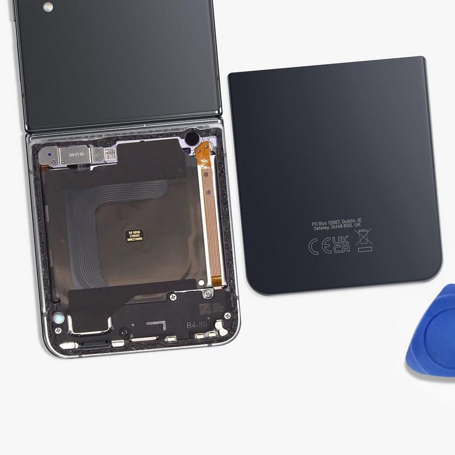 SAMSUNG  Cache Batterie Galaxy Z Flip 4 Bleu Nuit 