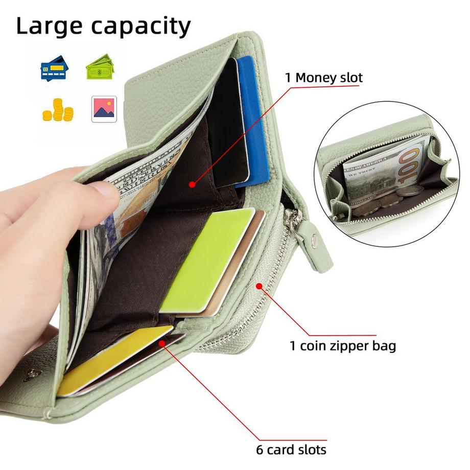 Only-bags.store Portafoglio Piccolo in Pelle  