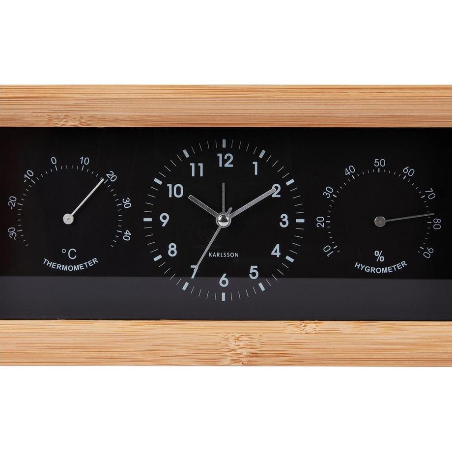 KARLSSON Klassischer Wecker Neat Rectangle  