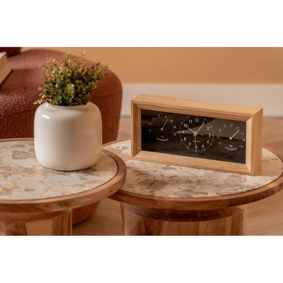 KARLSSON Klassischer Wecker Neat Rectangle  