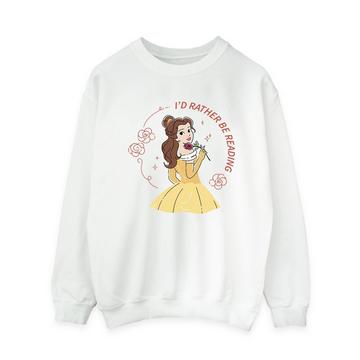 Beauty And The Beast I'd Rather Be Reading Sweatshirt