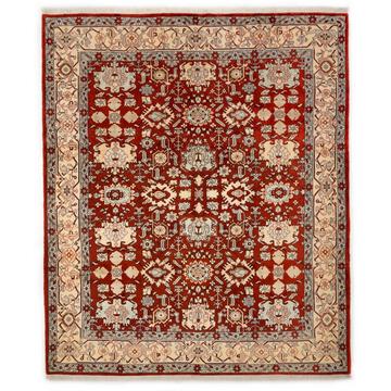 Handgemachter Teppich Indo Tabriz