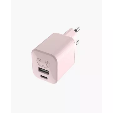 Fresh 'n Rebel 2WC30SP Ladegerät für Mobilgeräte Smartphone, Tablet Pink AC Schnellladung Indoor