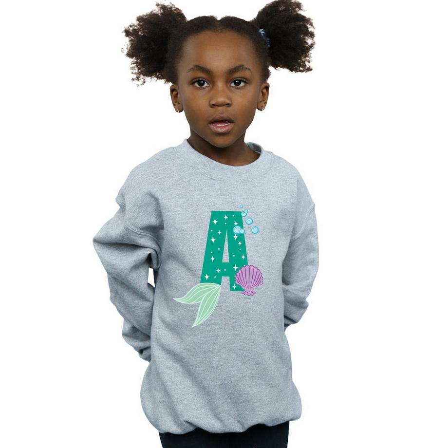 Disney  Alphabet A Is For Ariel Sweatshirt 