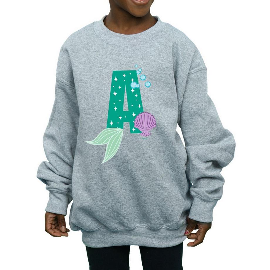Disney  Alphabet A Is For Ariel Sweatshirt 
