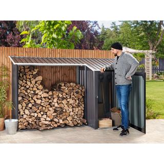 Beliani Capanno per gli attrezzi en Acciaio AOSTA  