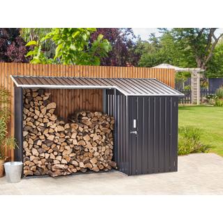 Beliani Capanno per gli attrezzi en Acciaio AOSTA  