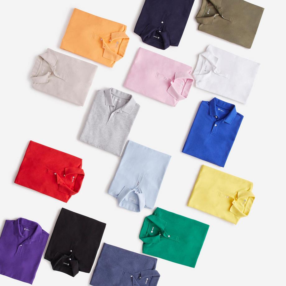 INESIS  Polo maniche corte regular fit cotone 