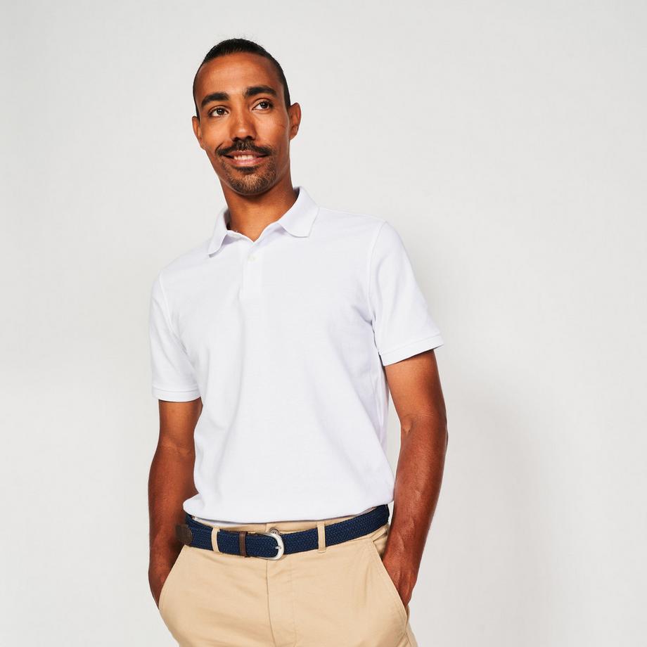 INESIS  Polo maniche corte regular fit cotone 