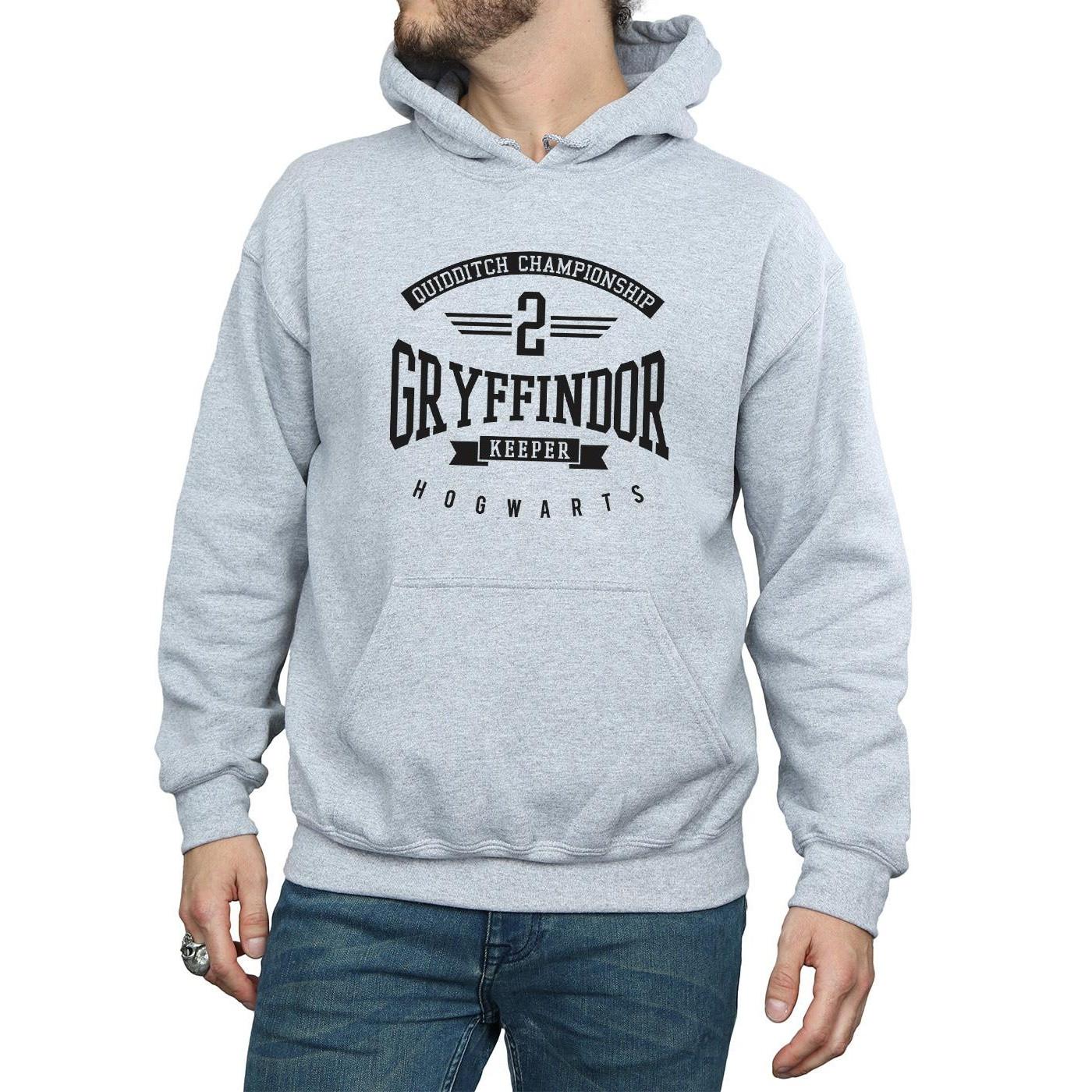 Harry Potter Gryffindor Keeper Felpa con cappuccio  