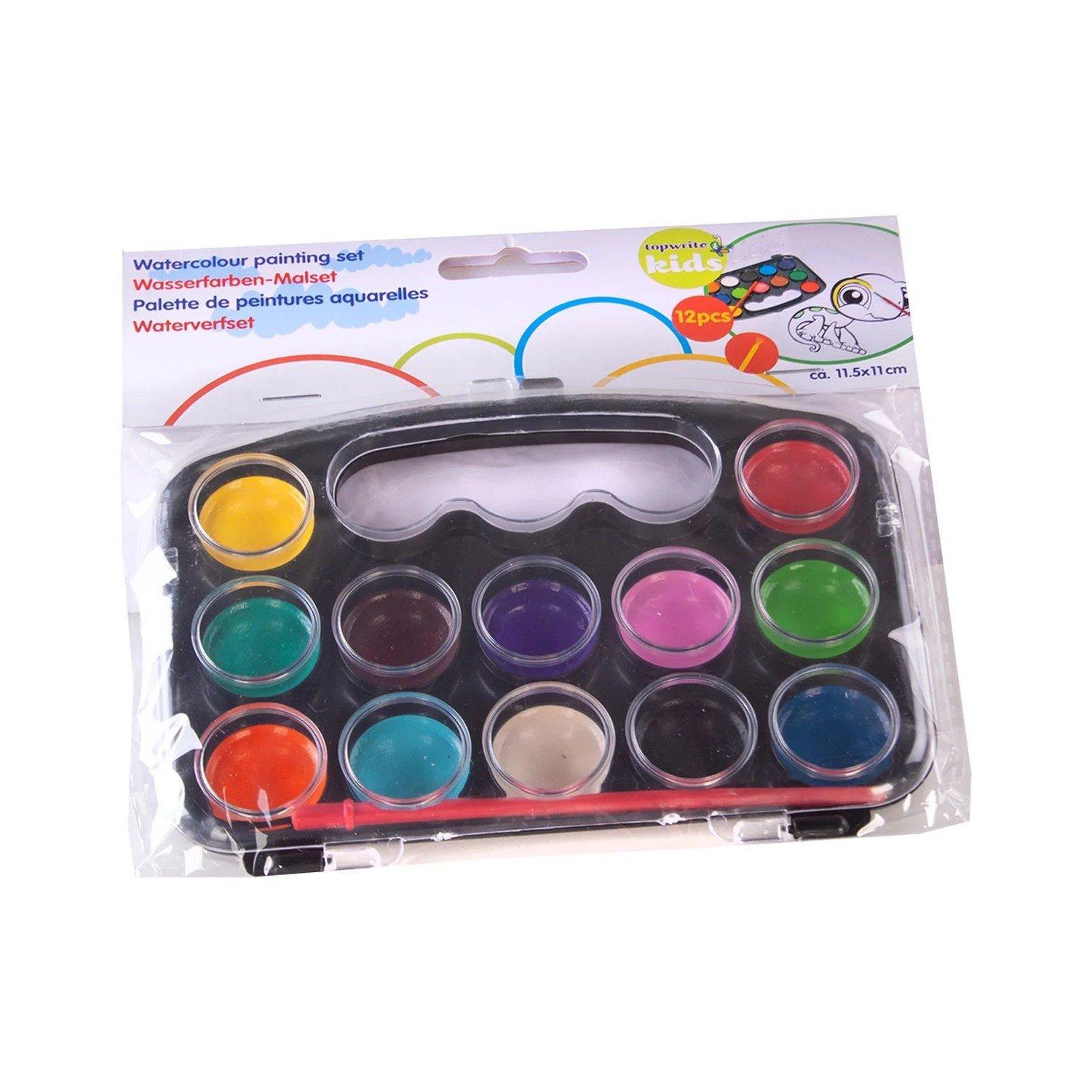 Gameloot  Palette d'aquarelles - 12 couleurs 