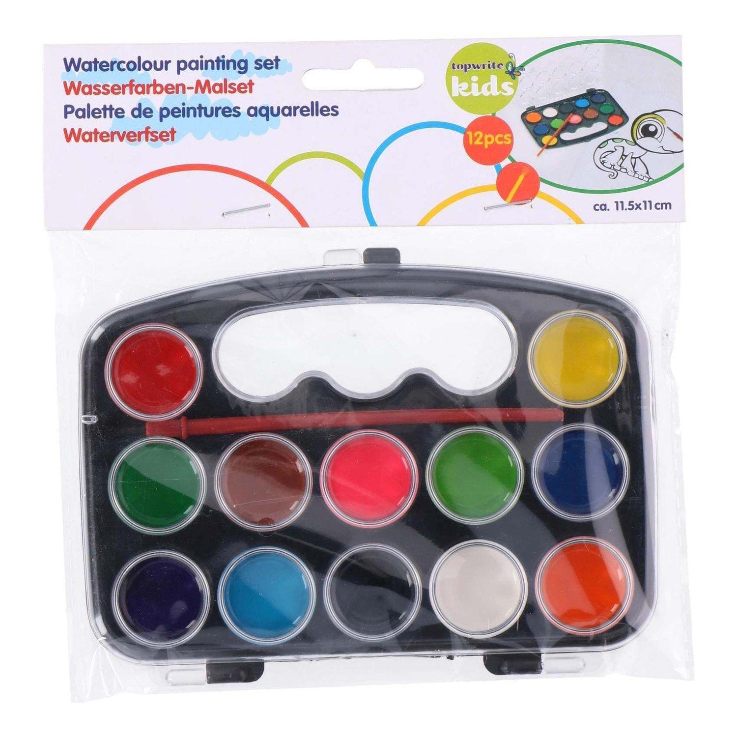 Gameloot  Palette d'aquarelles - 12 couleurs 