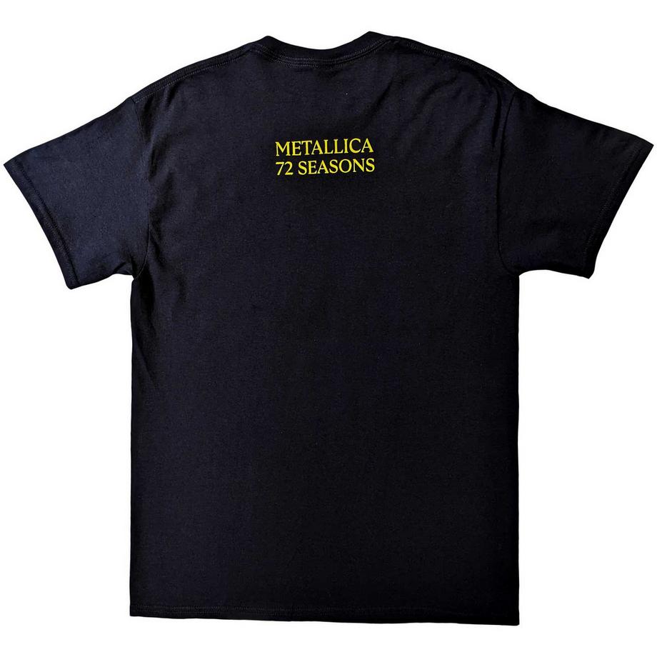 Metallica  72 Seasons Maglietta Robot Bruciato 