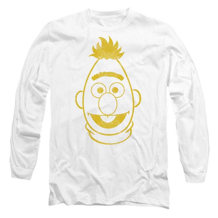 T-ShirtManches Longues Motif Bert Motiftyle Monochrome