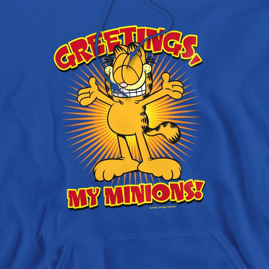 Garfield Minions Felpa Con Cappuccio  