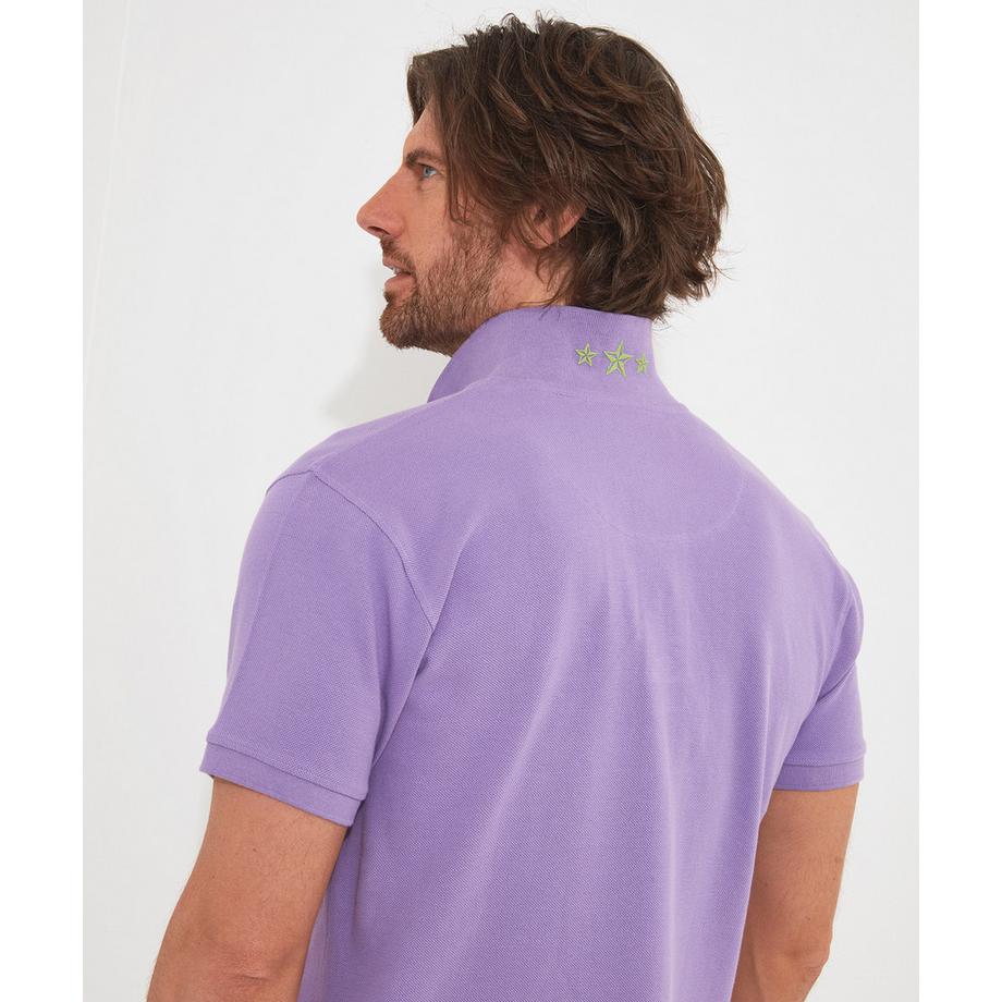 Joe Browns Kurzarm Baumwoll Polo Shirt Color Block  