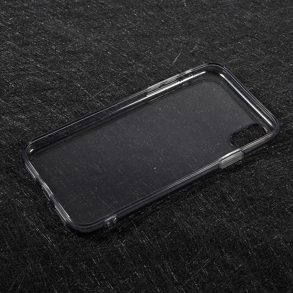 Cover-Discount  iPhone Xs / X - Silikon Gummi Case Hülle Transparent 