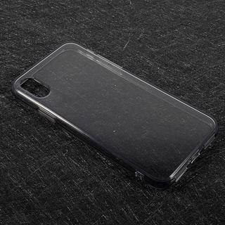 Cover-Discount  iPhone Xs / X - Silikon Gummi Case Hülle Transparent 