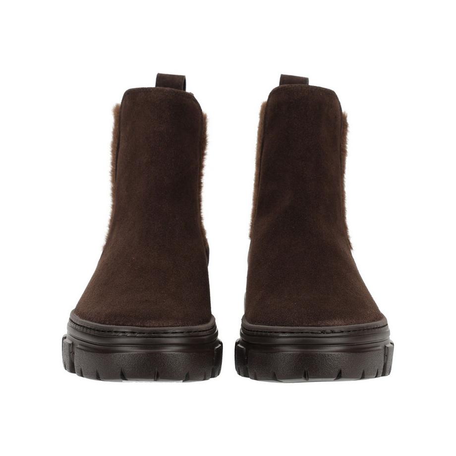 Paul Green Chelsea Boot mit Veloursleder und Stretch-Einsätzen  
