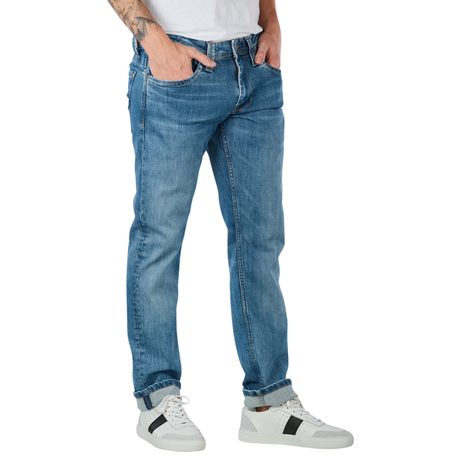 Pepe Jeans London Cash Straight Fit Wiser Wash Jeans  