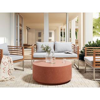 Beliani Couchtisch aus Leichtbeton (MgO) Modern TREZZO  