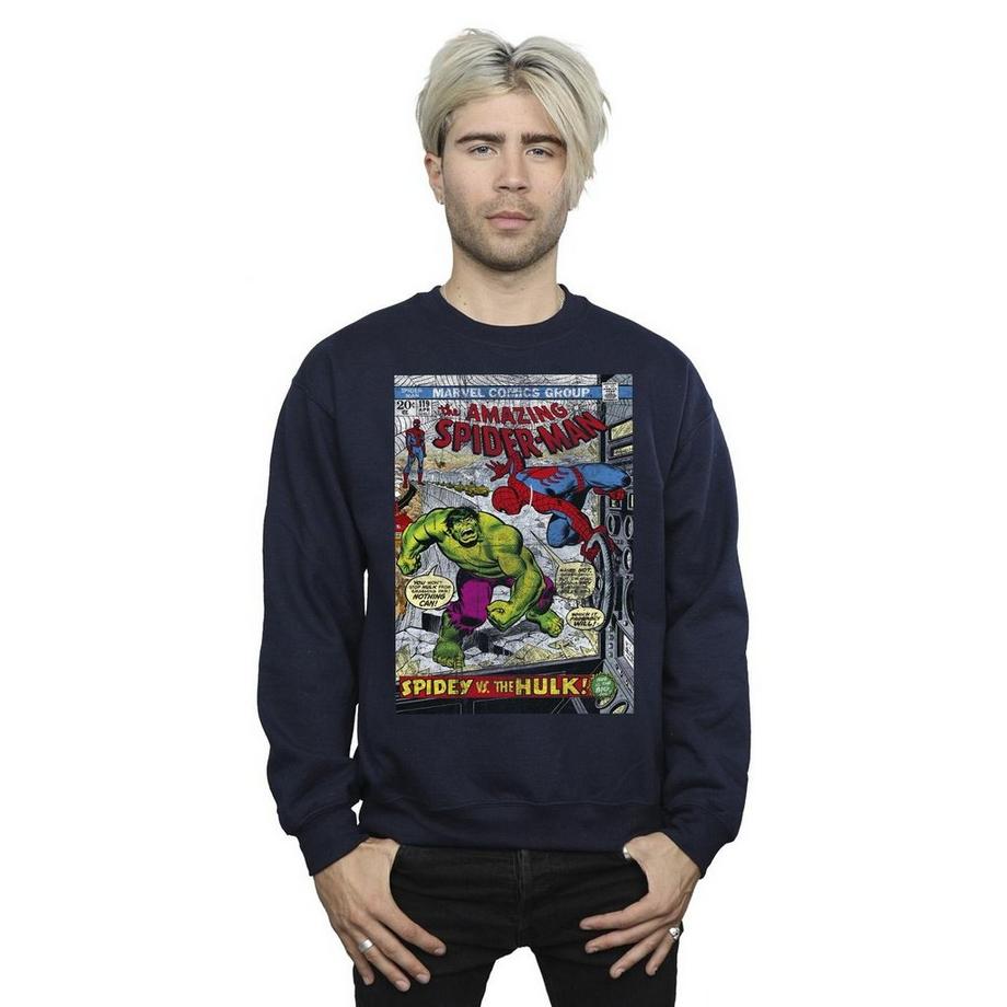 MARVEL Comics Group Amazing Spider-Man Spidey vs The Hulk Sweatshirt  