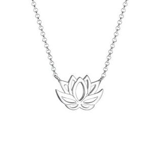 Elli  Collier Femmes Pendentif Fleur De Lotus 