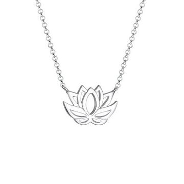 Halskette Ornament Lotusblume Talisman