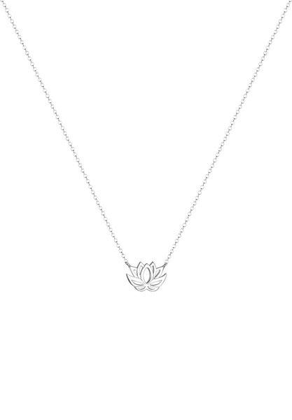 Elli  Halskette Ornament Lotusblume Talisman 