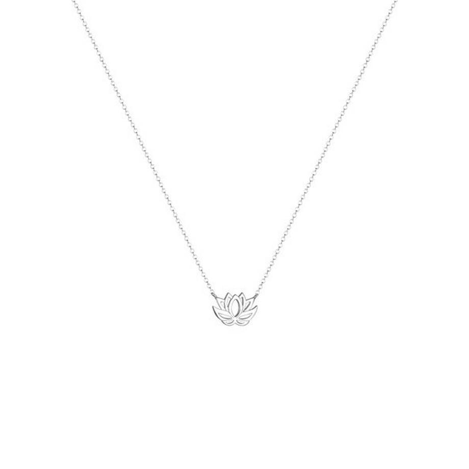Elli  Halskette Ornament Lotusblume Talisman 