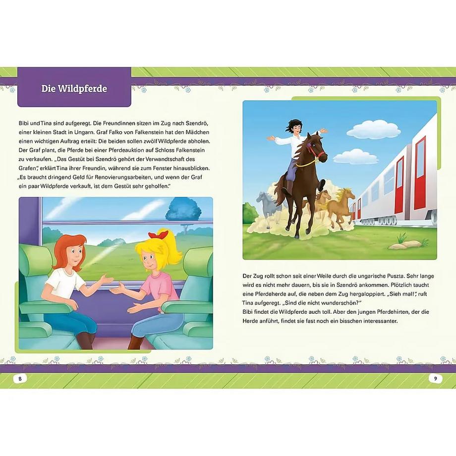 Bibi & Tina: Freundschaftsgeschichten zum Vorlesen Kein Autor Gebundene Ausgabe 