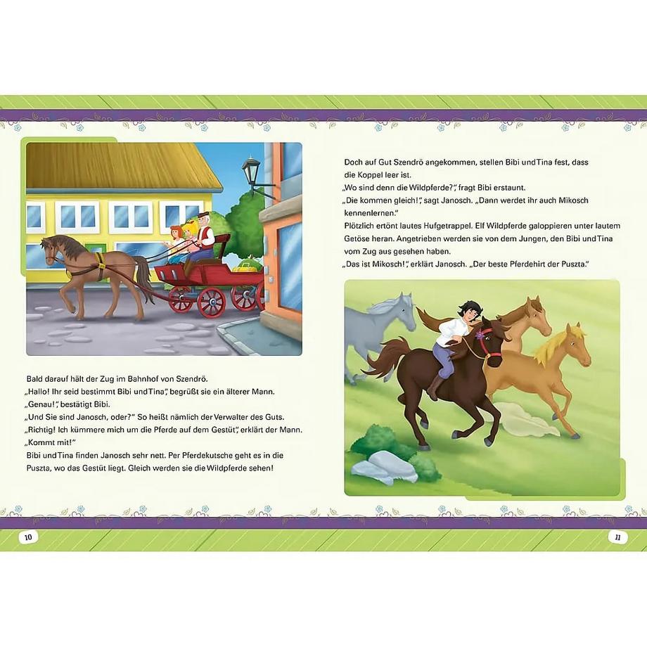 Bibi & Tina: Freundschaftsgeschichten zum Vorlesen Kein Autor Gebundene Ausgabe 