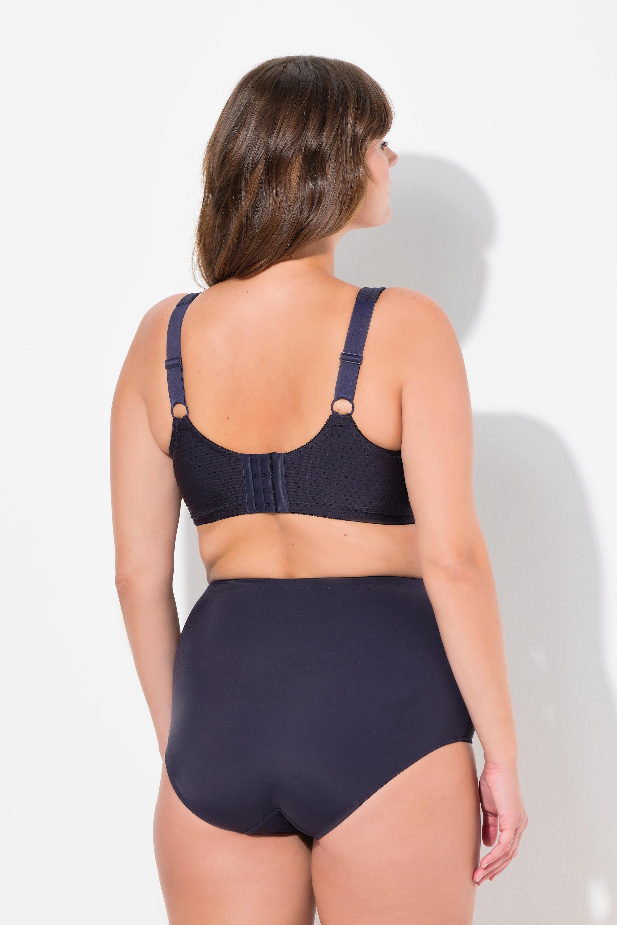 Ulla Popken Reggiseno contenitivo strutturato senza ferretto coppa C-H  