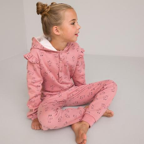 La Redoute Collections  Surpyjama à capuche en molleton 