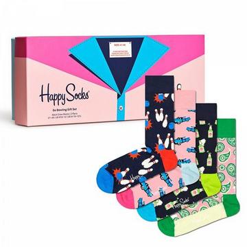 HappySocks Go Bowling Set de 4 pièces 41-46