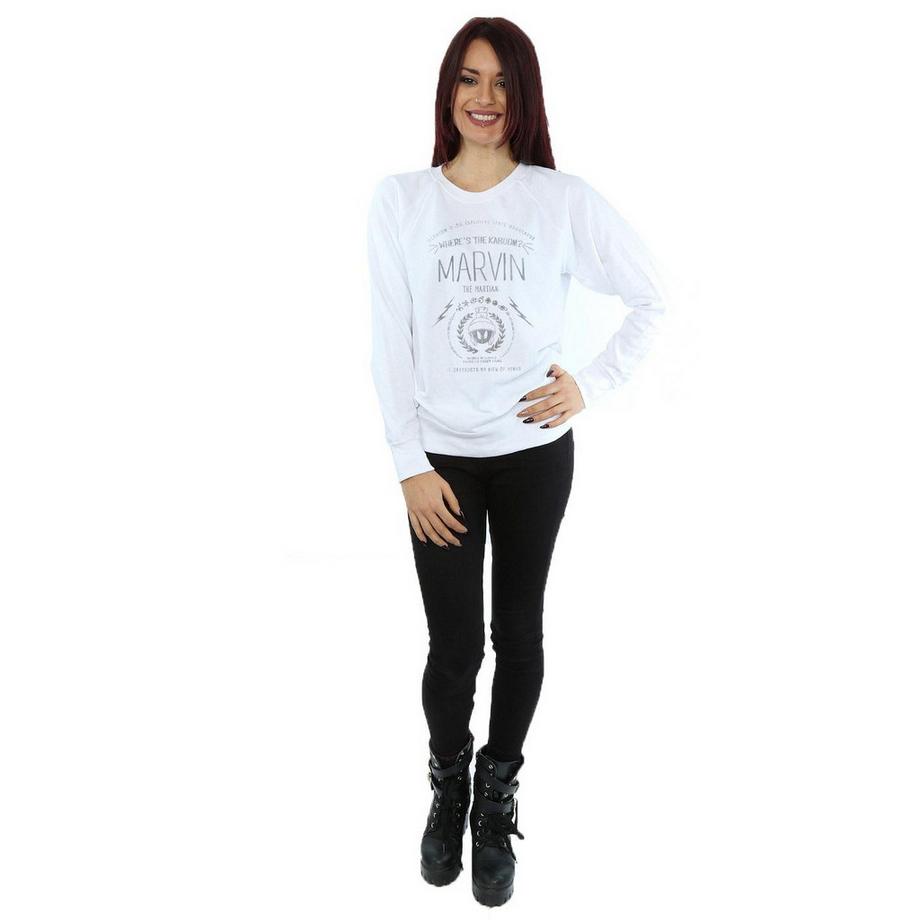 LOONEY TUNES Where's The Kaboom Marvin The Martian Sweatshirt  