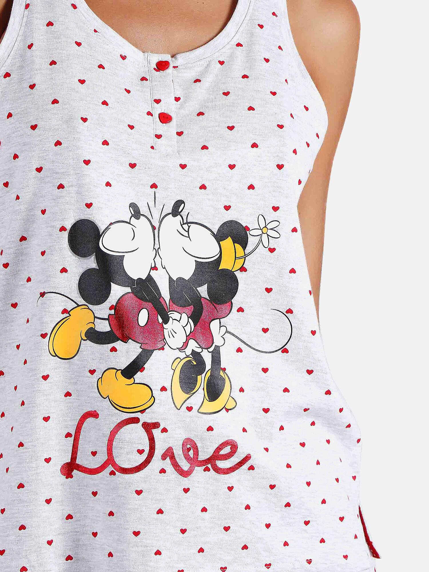 Admas  Pantaloncini del pigiama canotta M Love Disney 