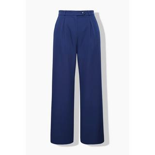 Studio Untold  Hose, High Waist, weites Bein, Bundfalten 